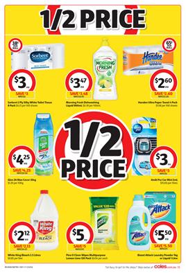 Coles Catalogue Household Deals 19 25 July 2017 Catalogue AU