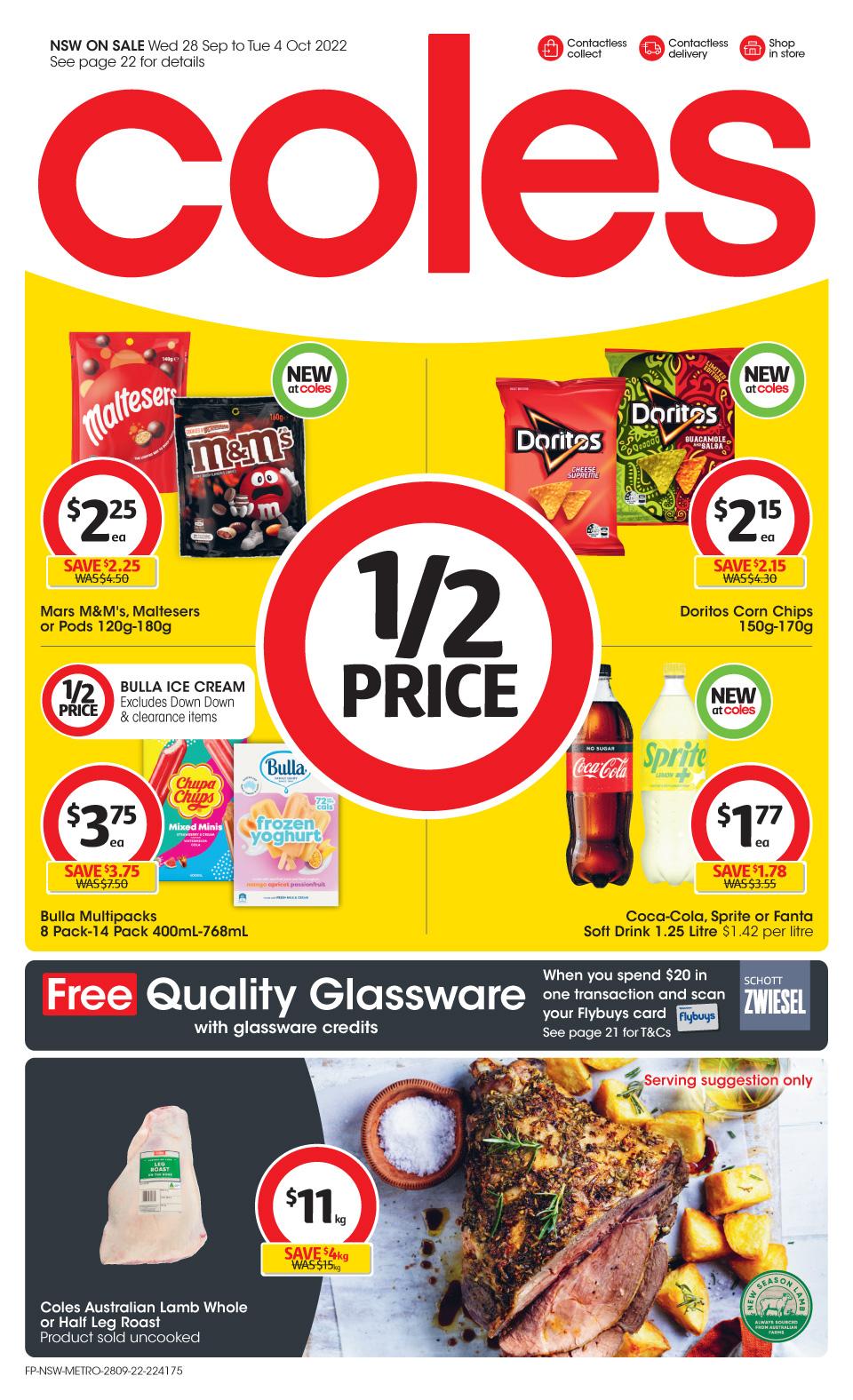 Coles Catalogue 28 Sep 4 Oct 2022 Catalogue AU