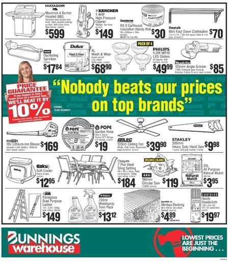 Tools Bunnings Warehouse February 2015 - Catalogue AU