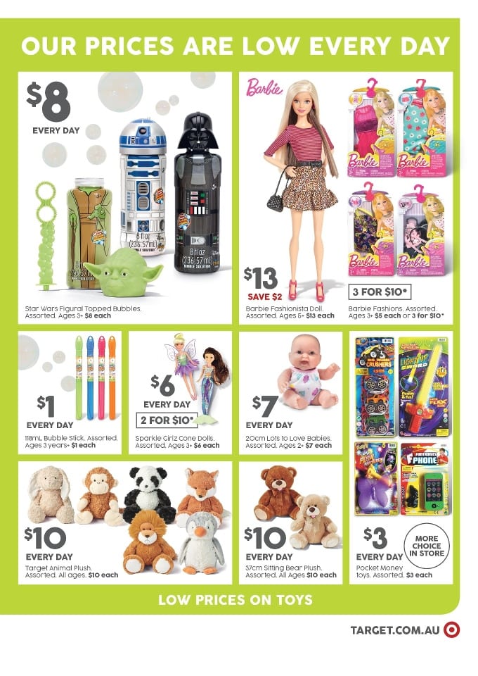 Target Toy Collection Catalogue 1 6 Jan 2016 Catalogue AU