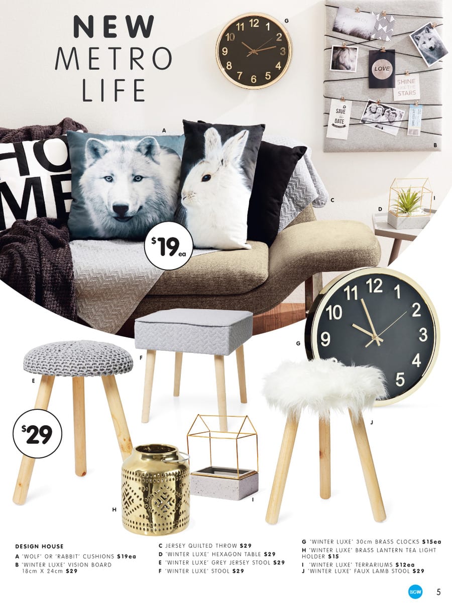 Big W Home Decorating Catalogue 9 - 17 Feb 2016 | Catalogue AU