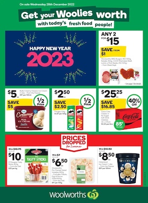 Woolworths Catalogue New Year Deals 2022 - 2023
