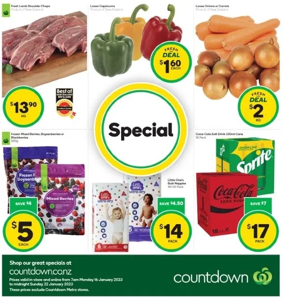 New Mailers 16 Jan – 22 Jan: Countdown and New World