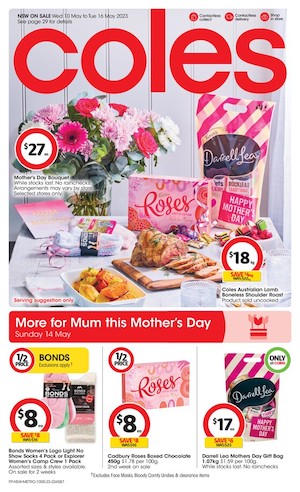 Coles Catalogue Mother's Day Deals 10 - 16 May 2023