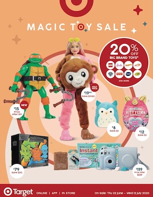 Target Magic Toy Sale 22 Jun - 12 Jul 2023