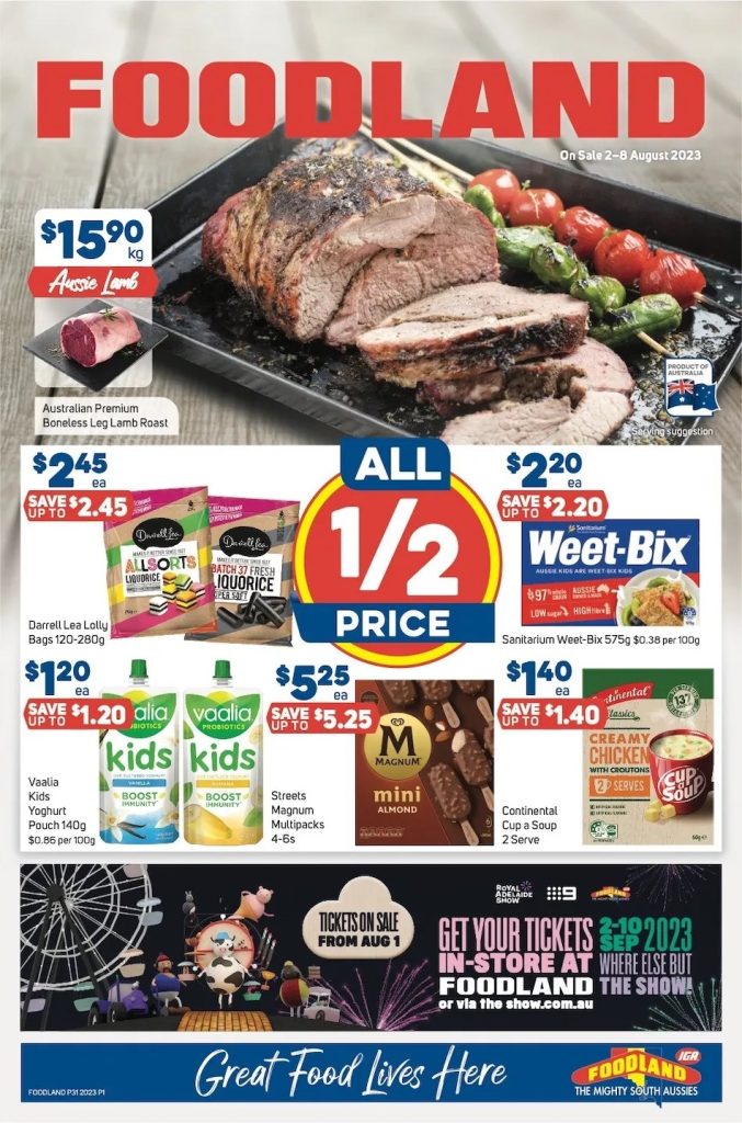 Foodland Catalogue Deals 2 – 8 Aug 2023