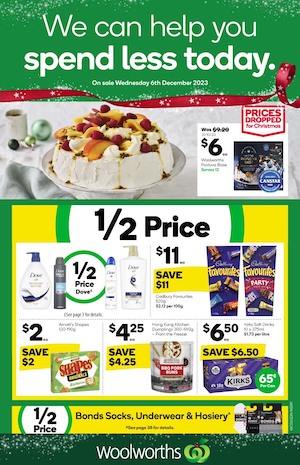 Must-See Woolworths Christmas Deals 6 - 12 Dec 2023