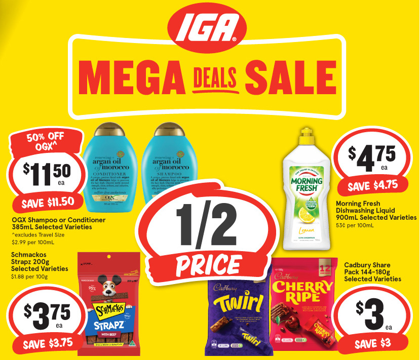 IGA Half-Price 17 - 23 Apr 2024 2