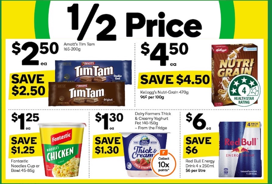 Woolworths Half-Price Specials 17 - 23 Apr 2024 