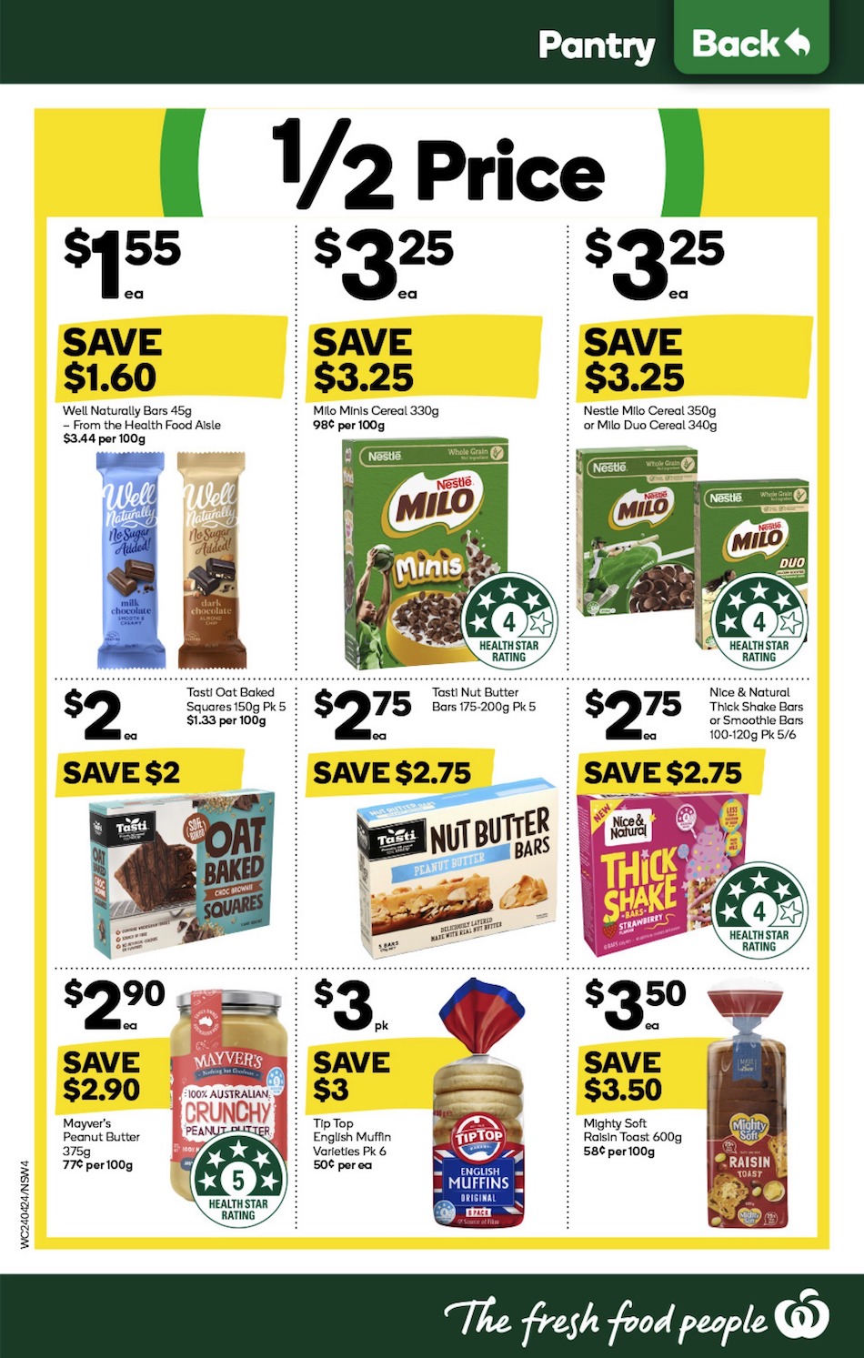 Coles vs Woolworths vs IGA HalfPrice Specials 24 30 Apr 2024 Catalogue AU