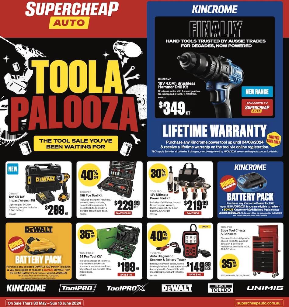 Supercheap Auto Catalogue & Sale Catalogue AU