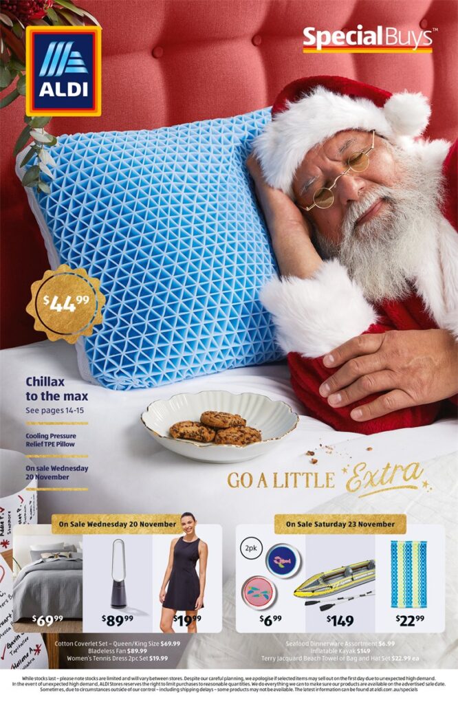 Christmas Specials by ALDI, Coles and Woolworths Catalogues