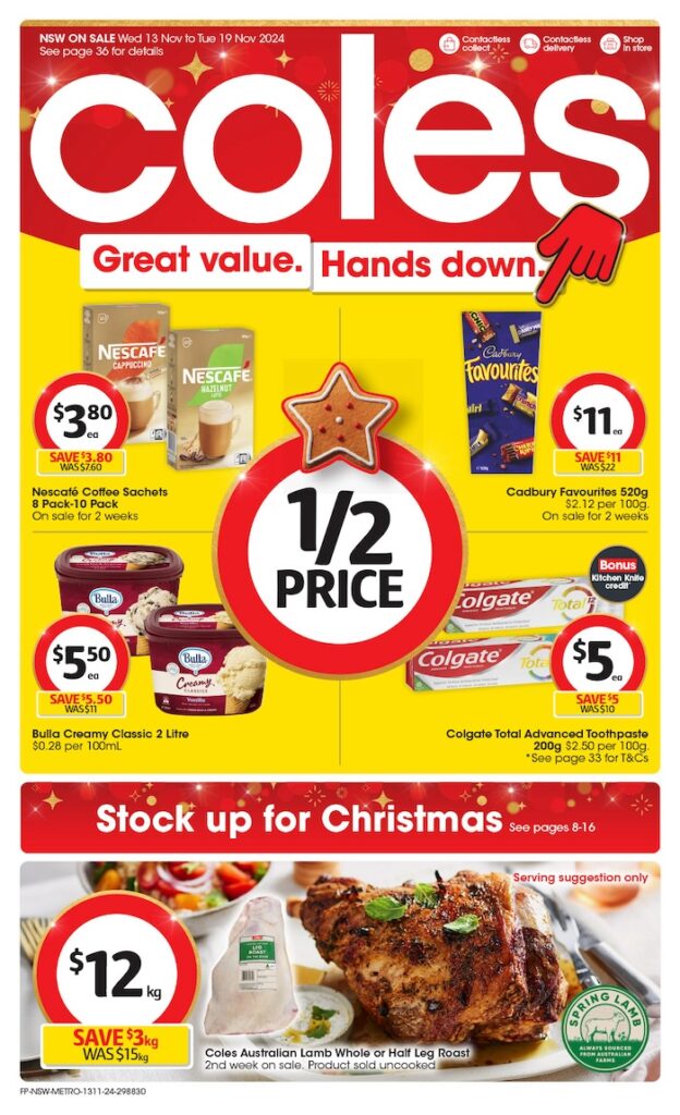 Coles Catalogue 13 - 19 Nov 2024