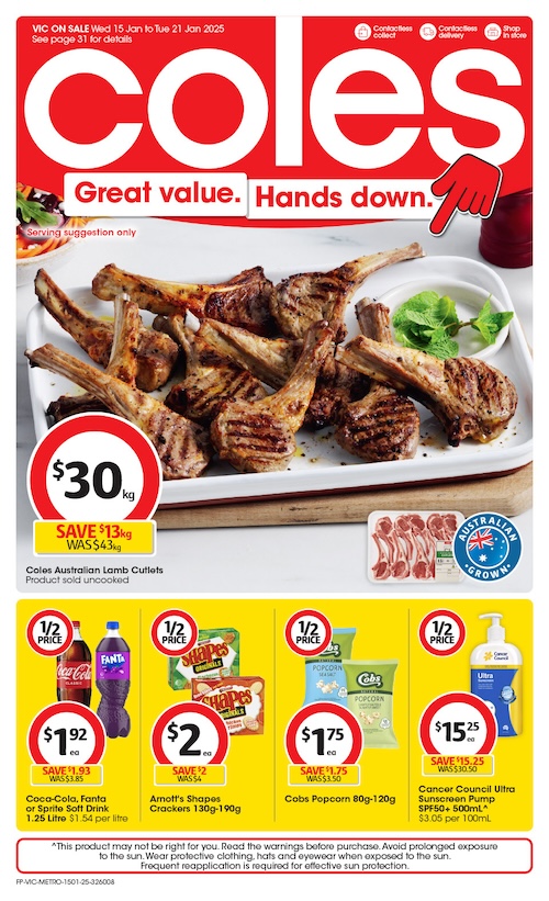 Coles Back to School Sale Best Buys