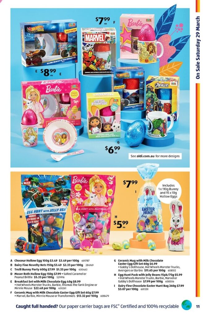 ALDI Easter Sale 26 Mar 2025