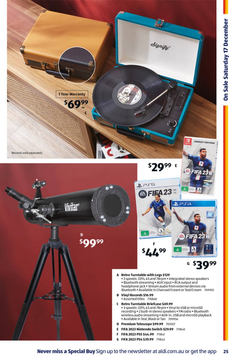 ALDI Catalogue