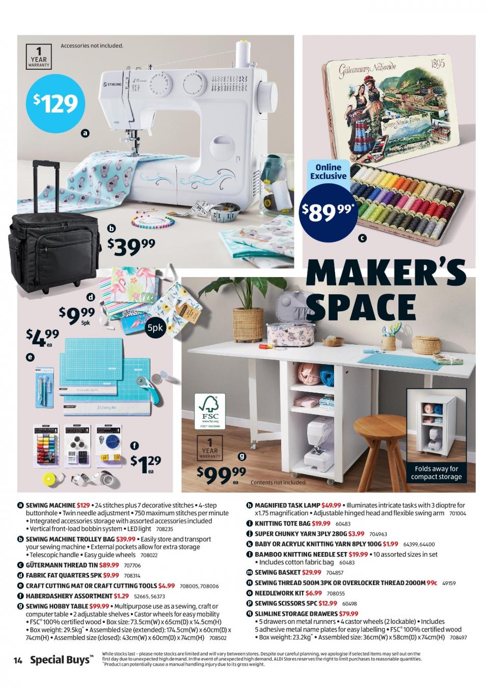 ALDI Catalogue