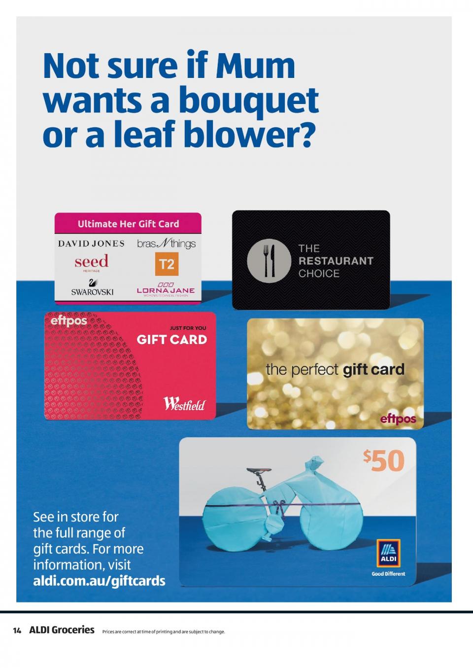 ALDI Catalogue
