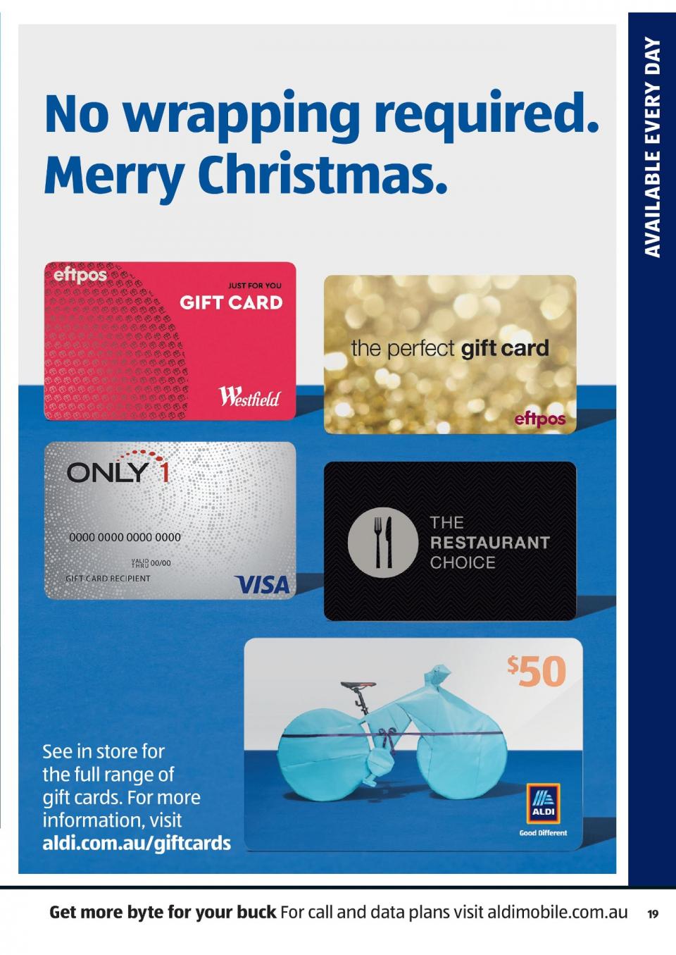 ALDI Catalogue