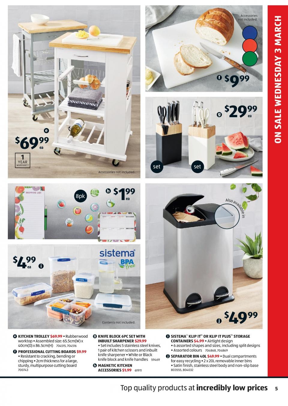 ALDI Catalogue