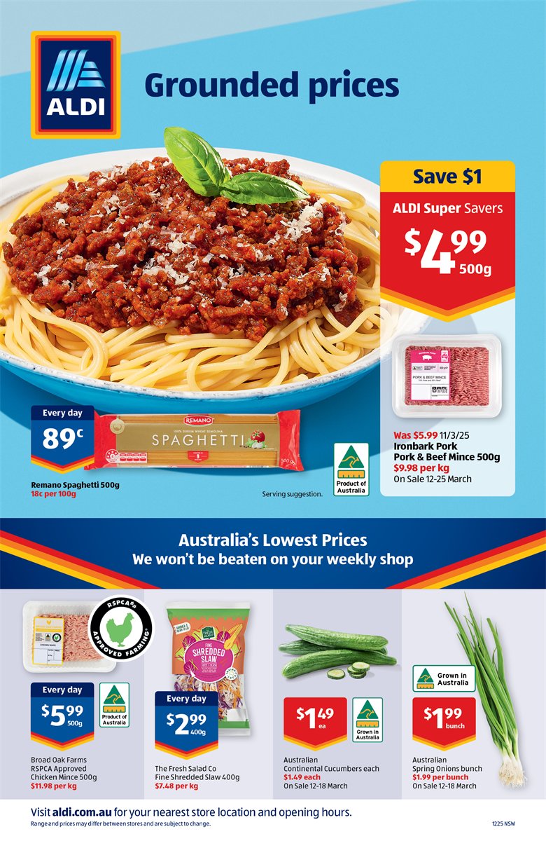 ALDI Catalogue