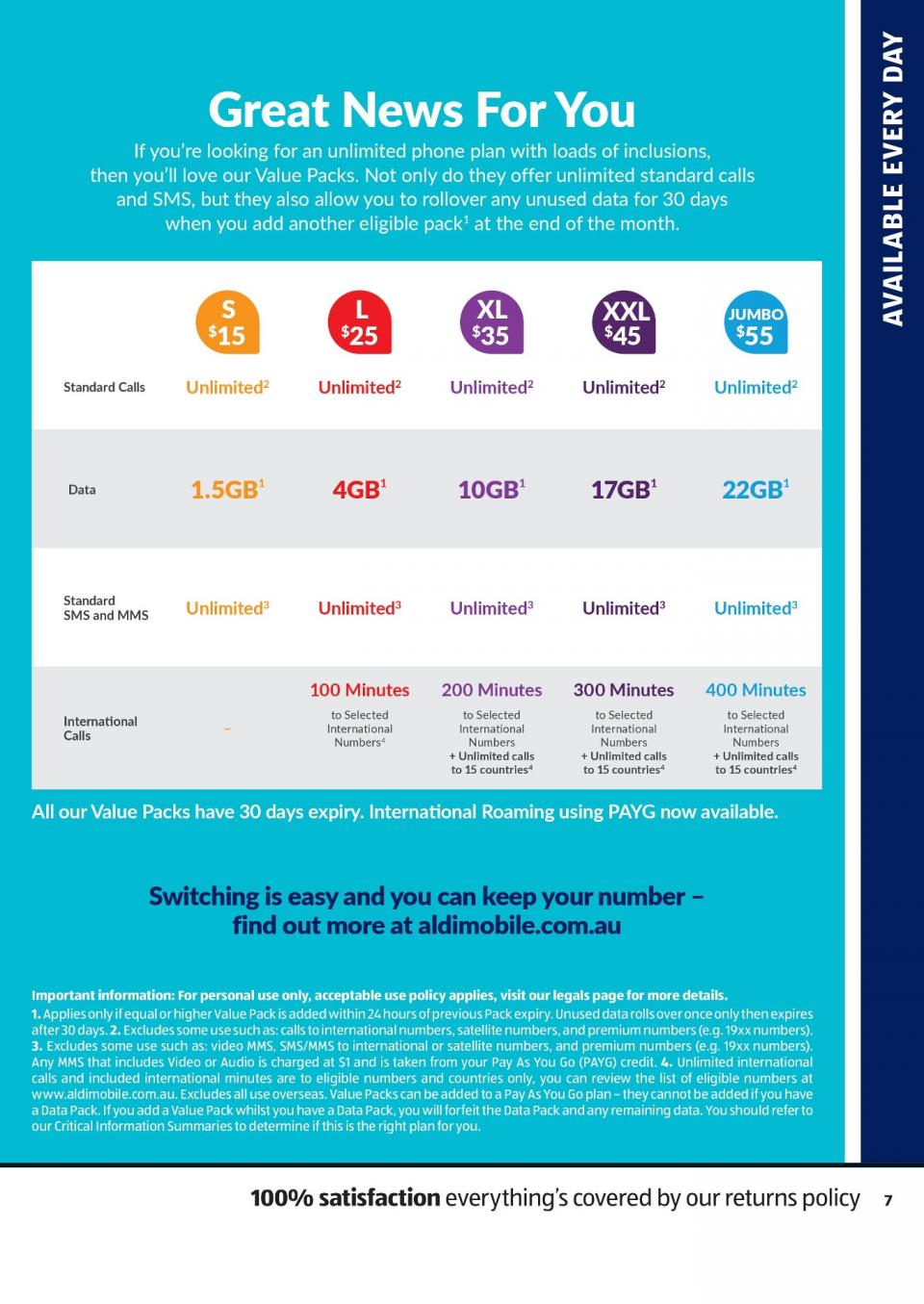 ALDI Catalogue