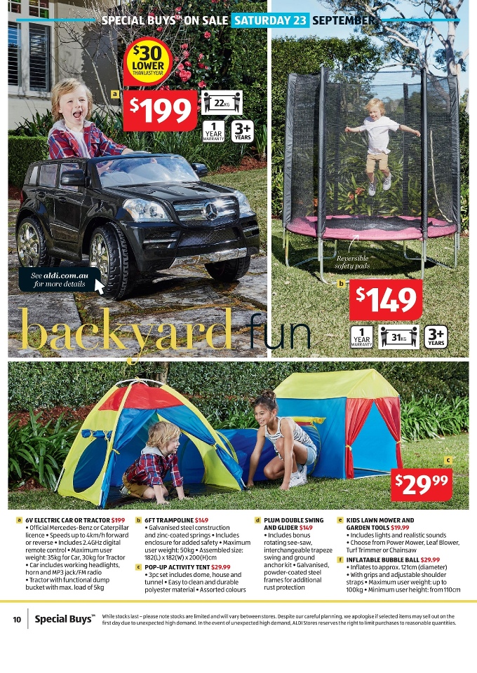 ALDI Catalogue