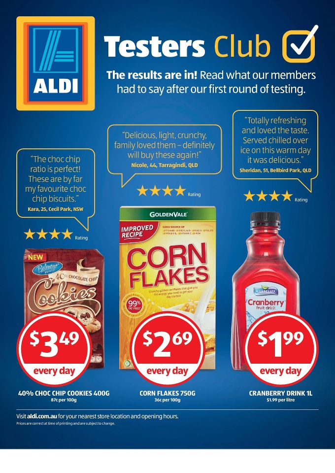 ALDI Catalogue