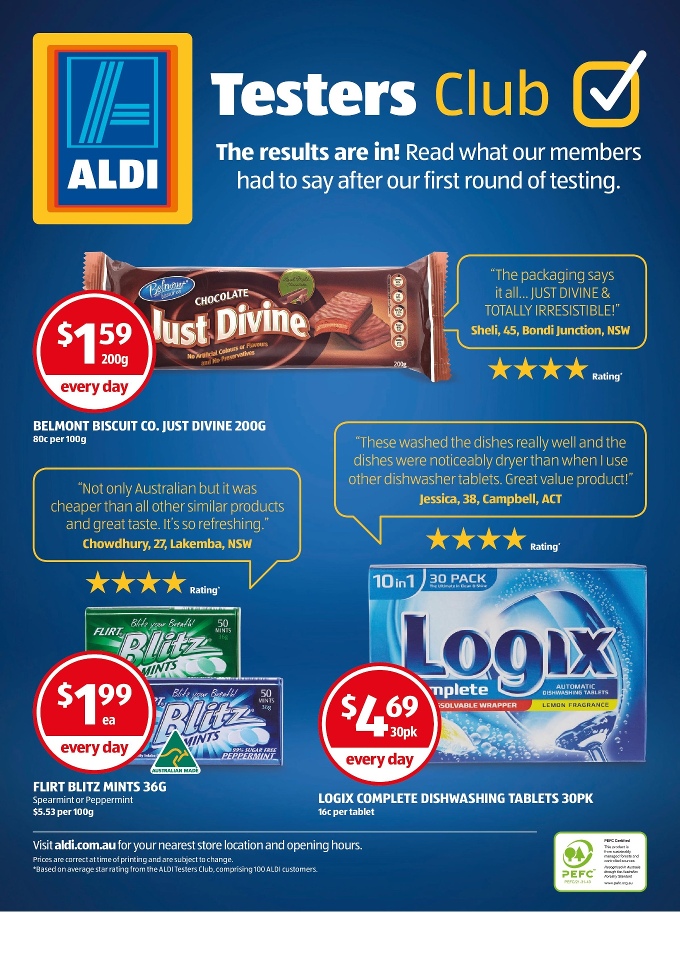 ALDI Catalogue