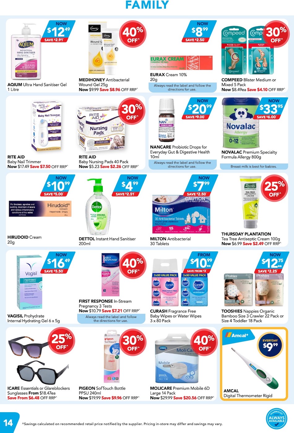 Amcal Catalogue