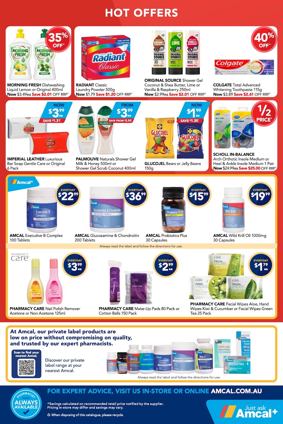 Amcal Catalogue