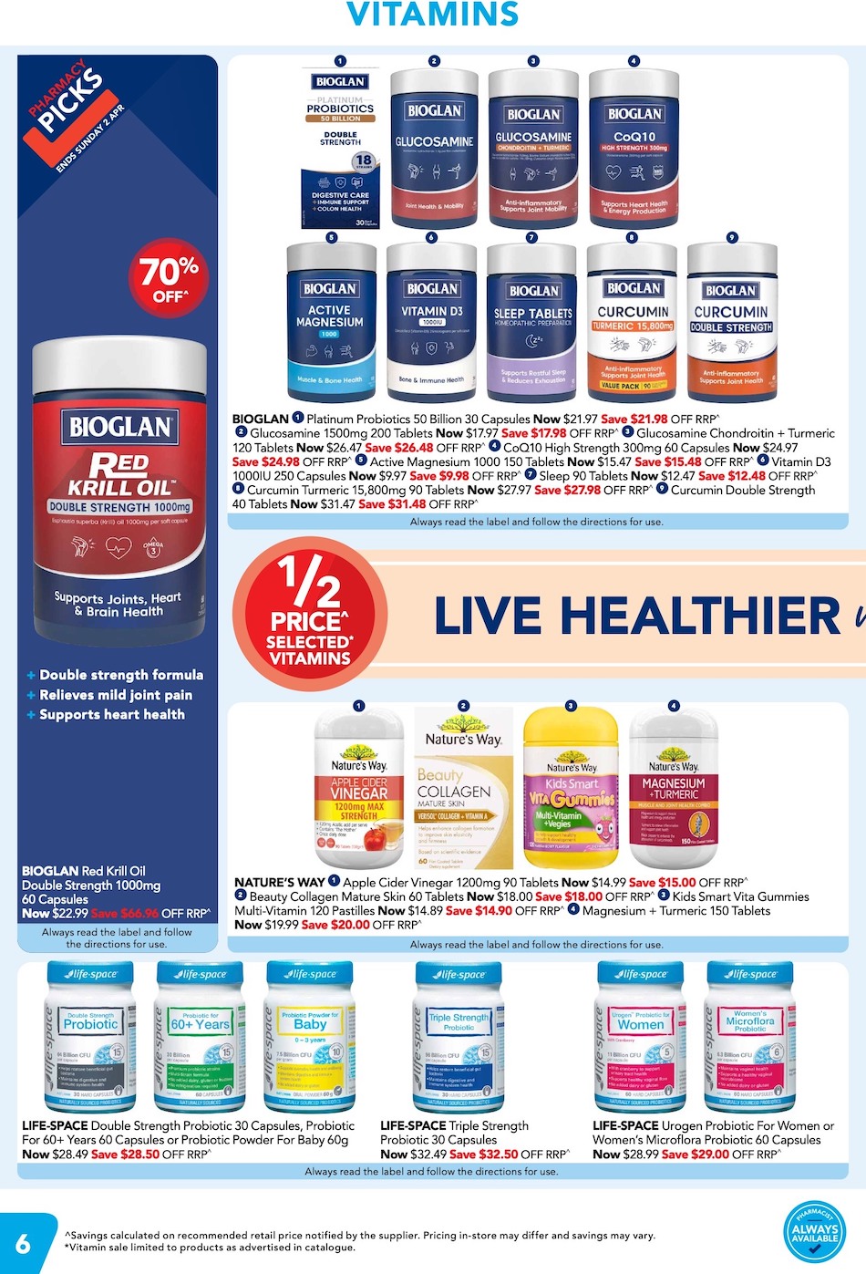 Amcal Catalogue