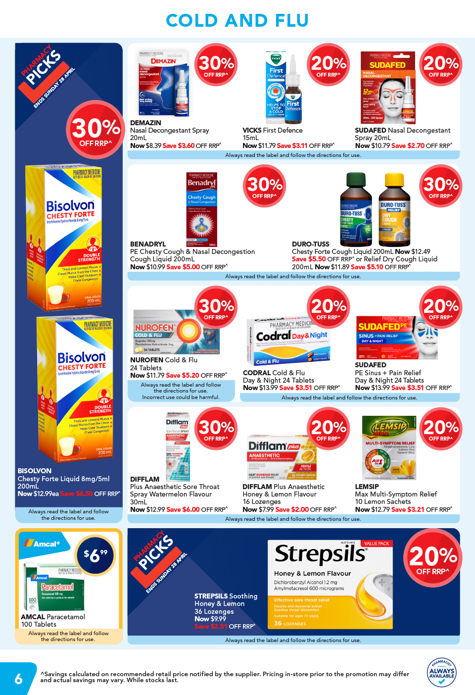 Amcal Catalogue 4 - 14 Apr 2024 | Catalogue AU