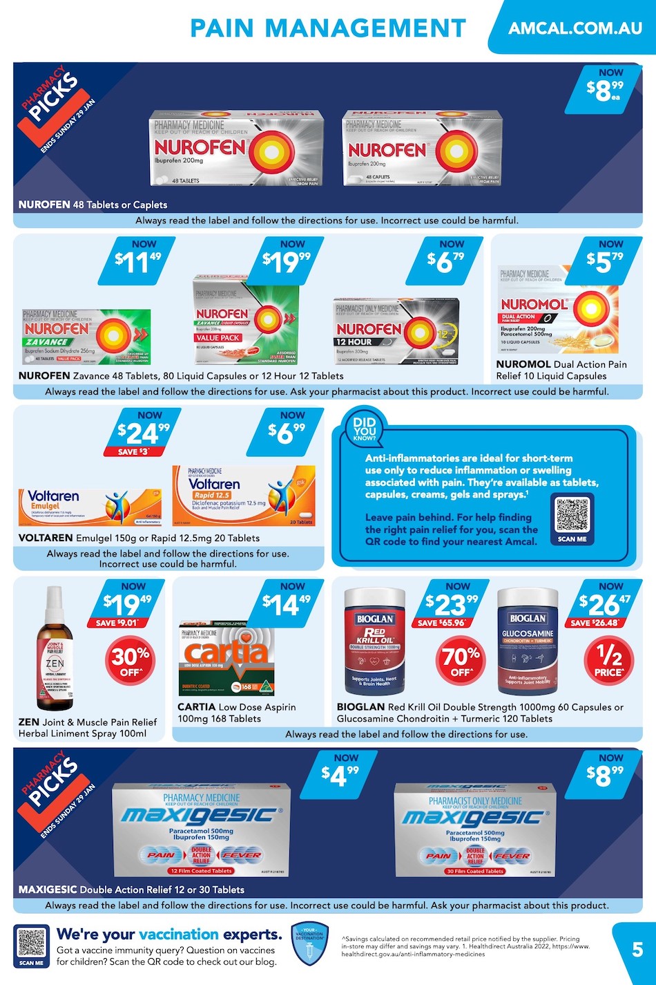 Amcal Catalogue 5 - 15 Jan 2023 | Catalogue AU