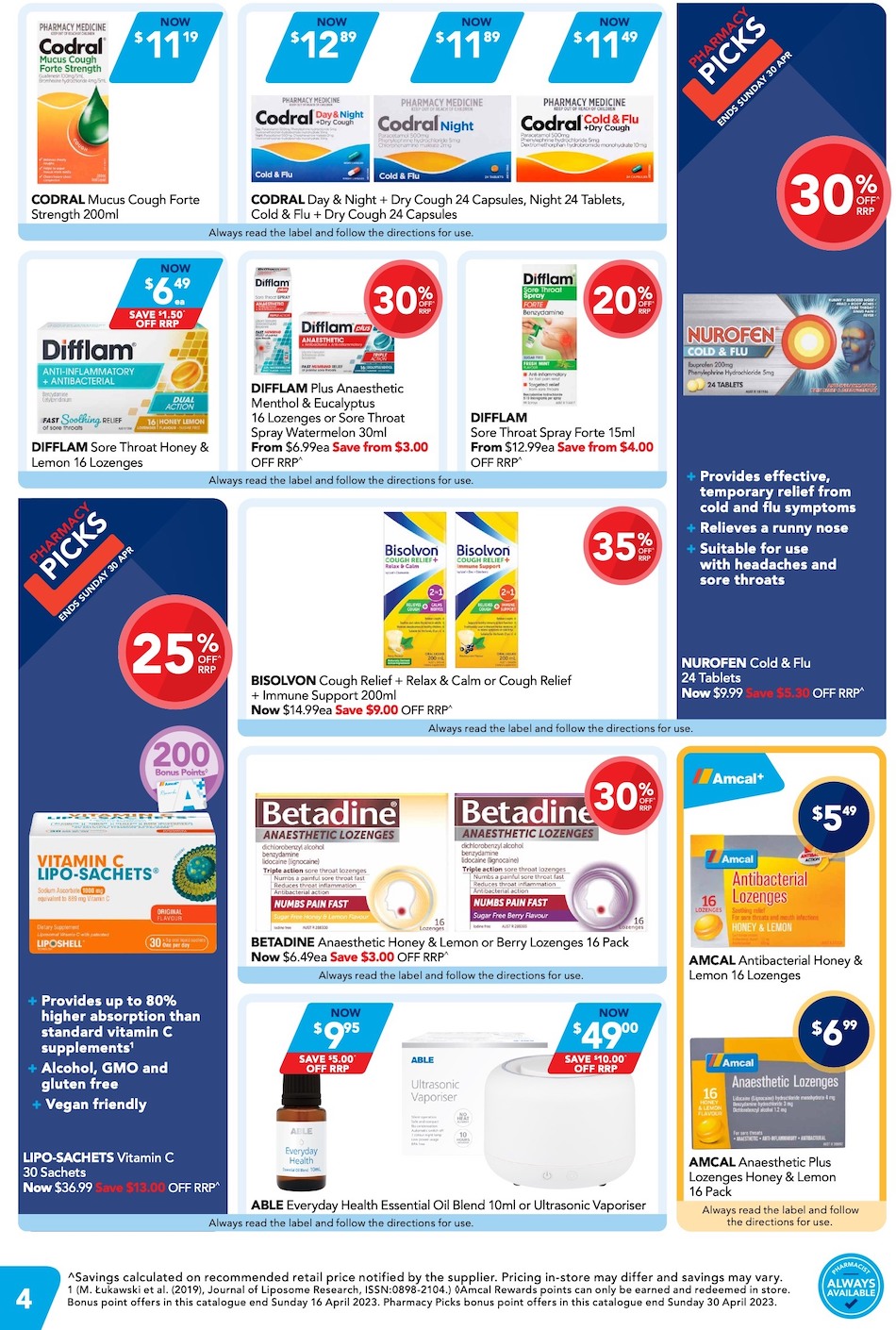Amcal Catalogue 6 - 16 April 2023 | Catalogue AU