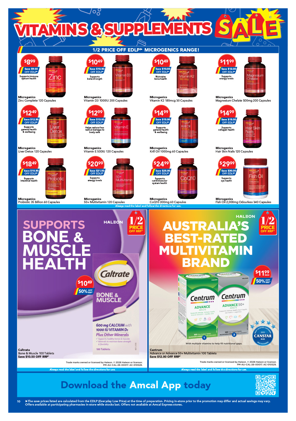 Amcal Catalogue April 8 - 26, 2026 Mega Sale | Catalogue AU