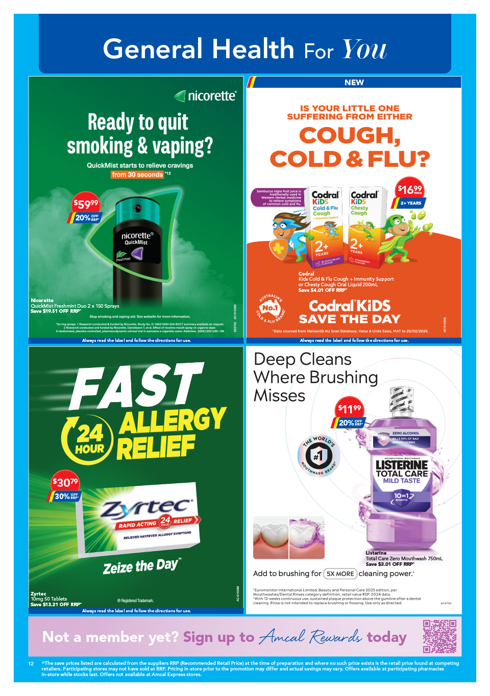 Amcal Catalogue April 8 - 26, 2026 Mega Sale | Catalogue AU