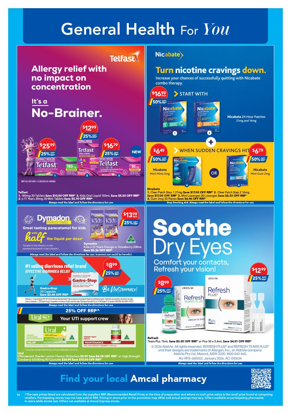 Amcal Catalogue April 8 - 26, 2026 Mega Sale | Catalogue AU