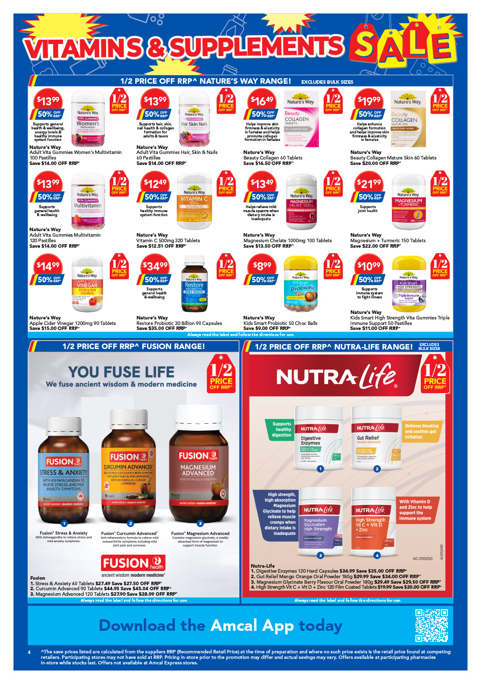 Amcal Catalogue April 8 - 26, 2026 Mega Sale | Catalogue AU