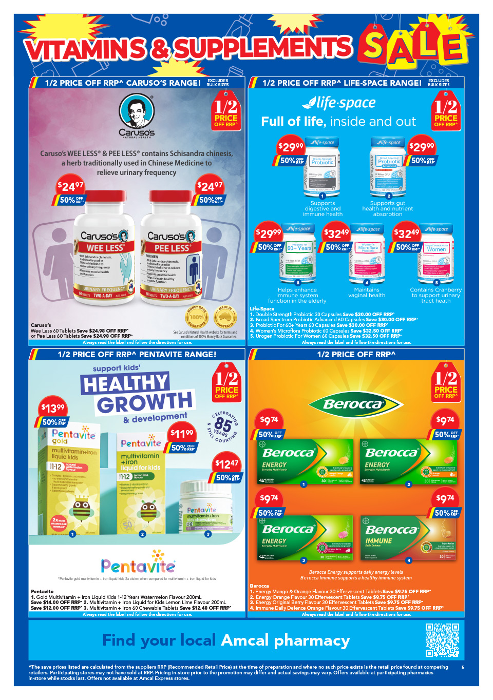 Amcal Catalogue April 8 - 26, 2026 Mega Sale | Catalogue AU