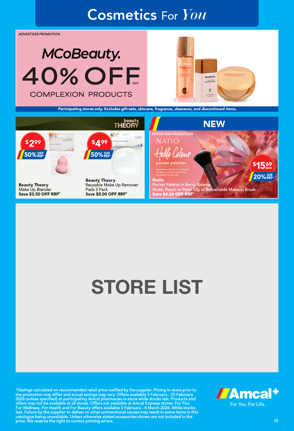 Amcal Catalogue February 4 - 25, 2026 LOVE Bigger Savings | Catalogue AU