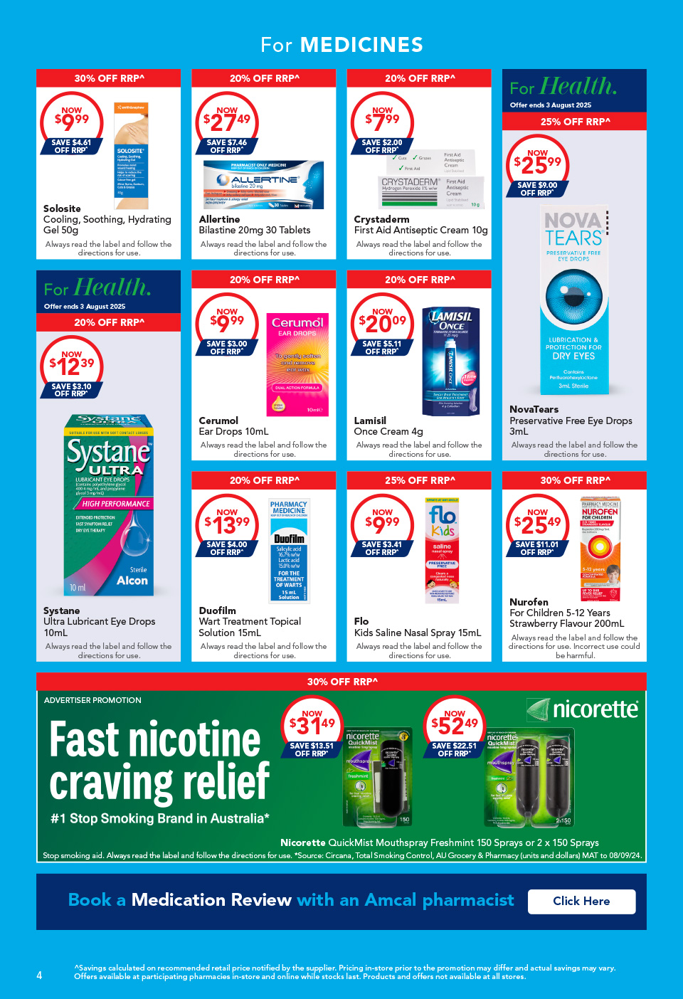 Amcal Catalogue July 2 - 16, 2025 Winter Sale | Catalogue AU