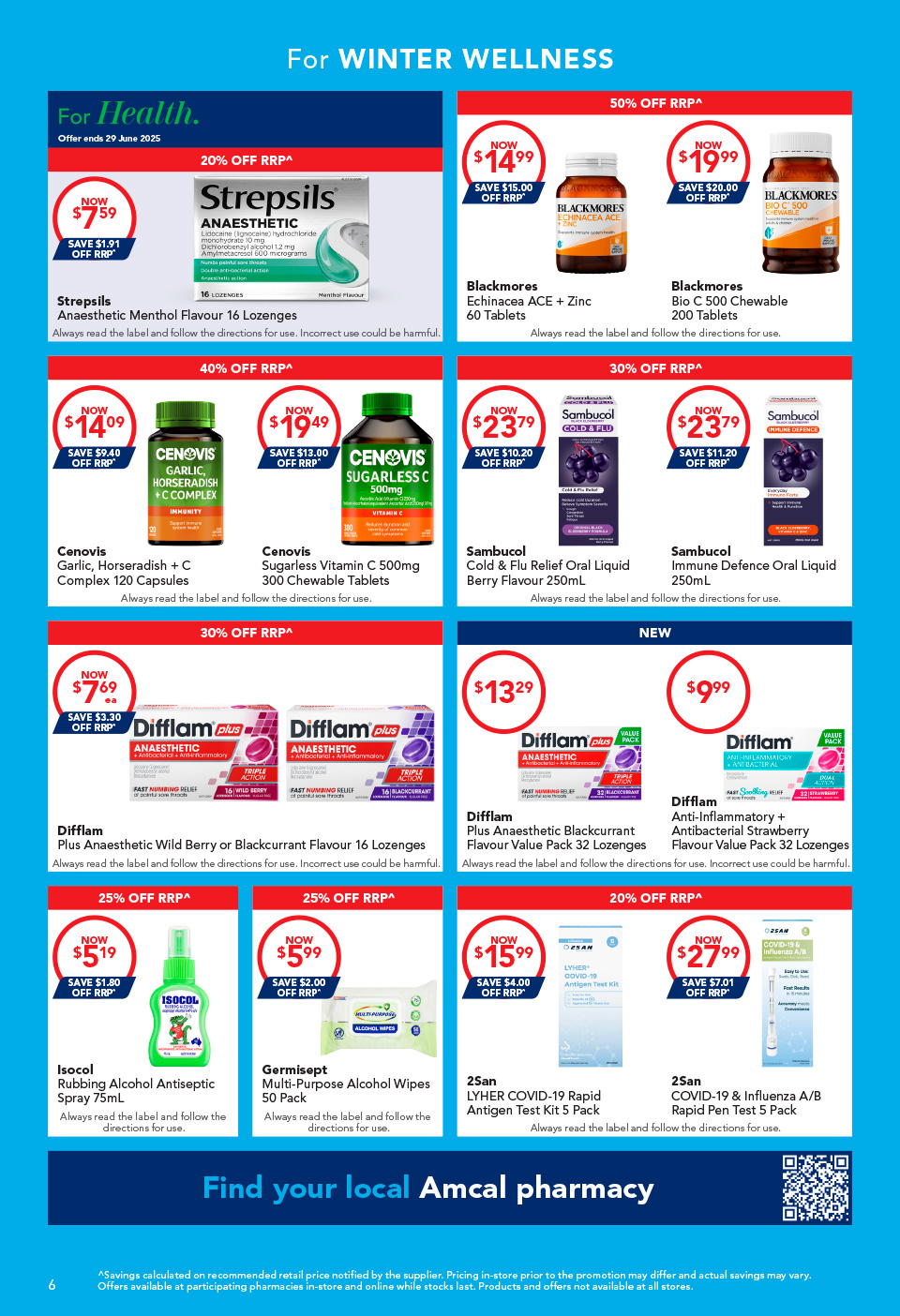 Amcal Catalogue June 4 - 18, 2025 For You. For Life. | Catalogue AU