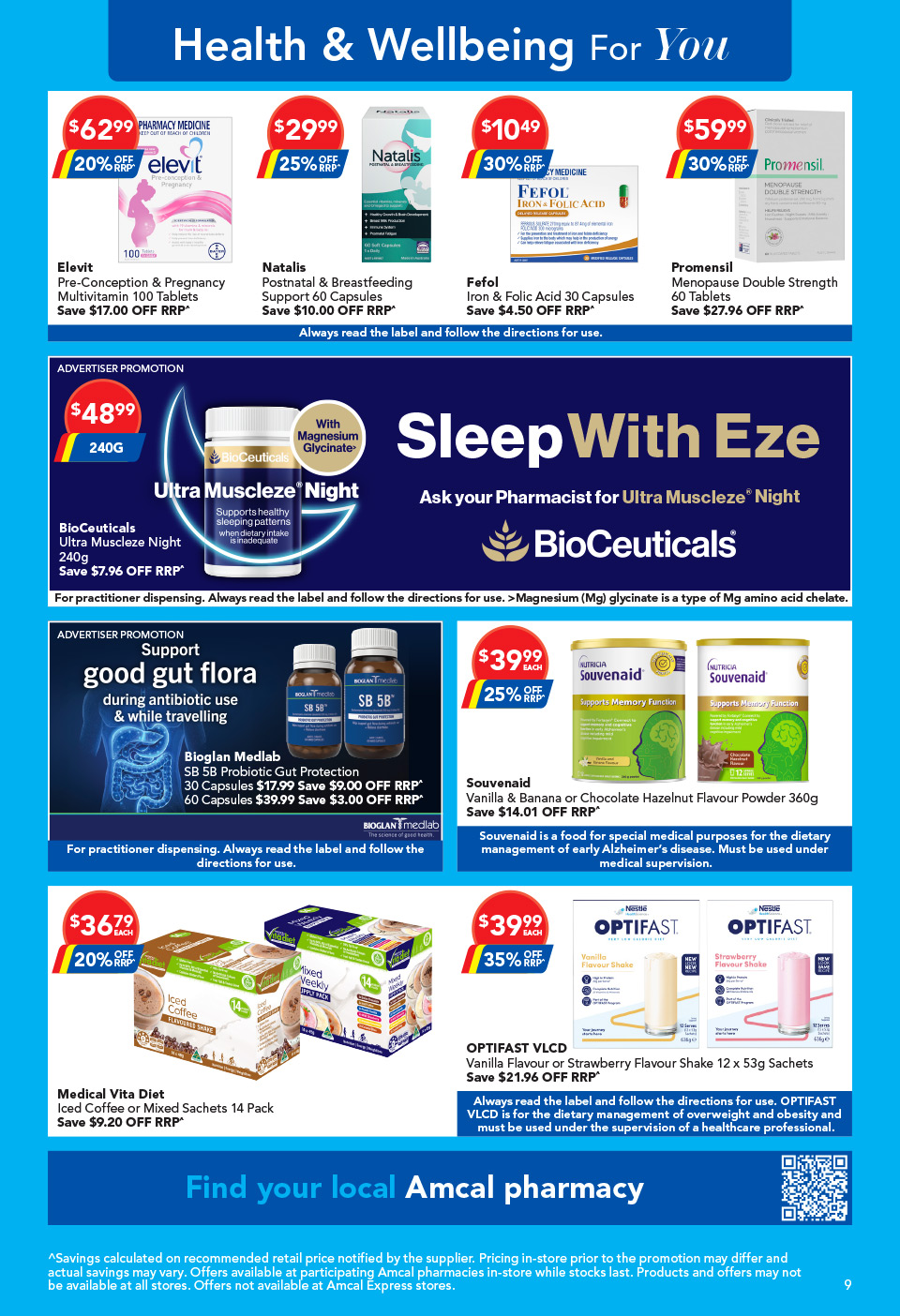 Amcal Catalogue March 11 - April 5, 2026 Hop into Savings | Catalogue AU
