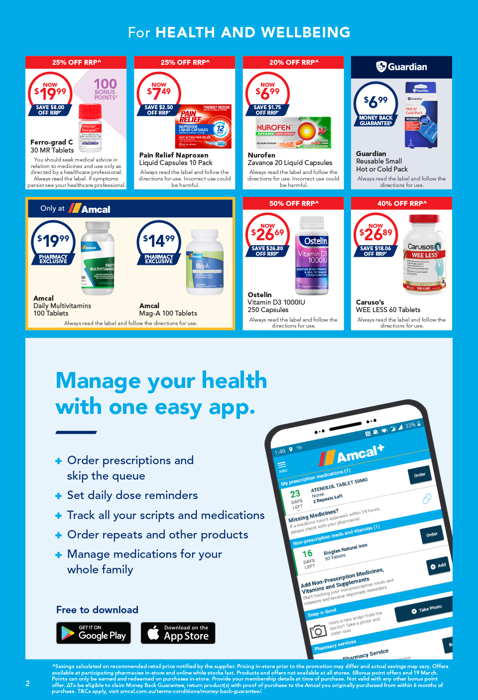 Amcal Catalogue March 5 - 19, 2025 For You. For Life. | Catalogue AU
