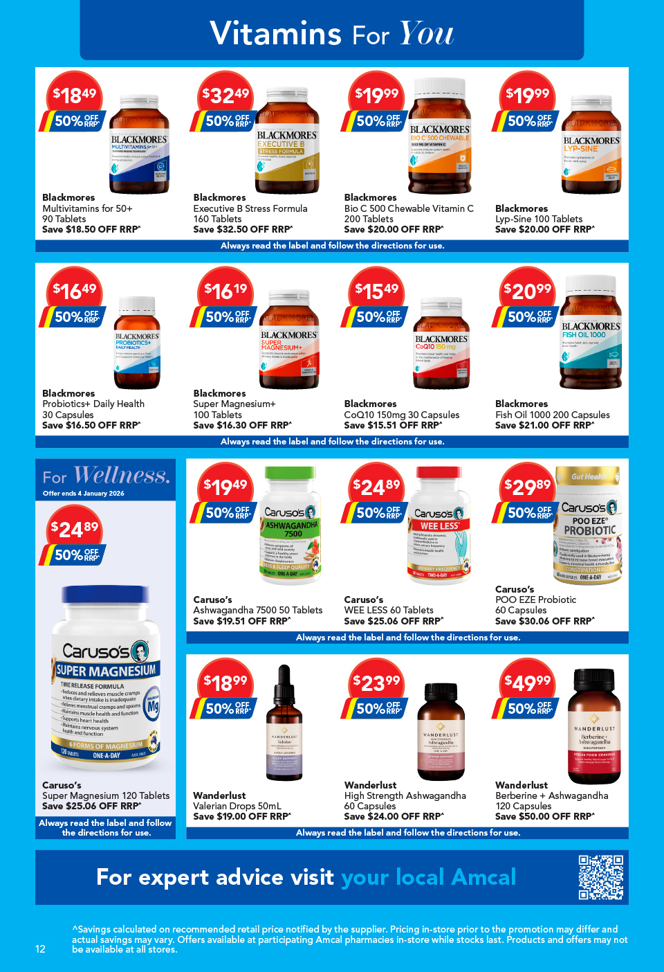 Amcal Catalogue November 30 - December 24, 2025 Christmas Wish List ...
