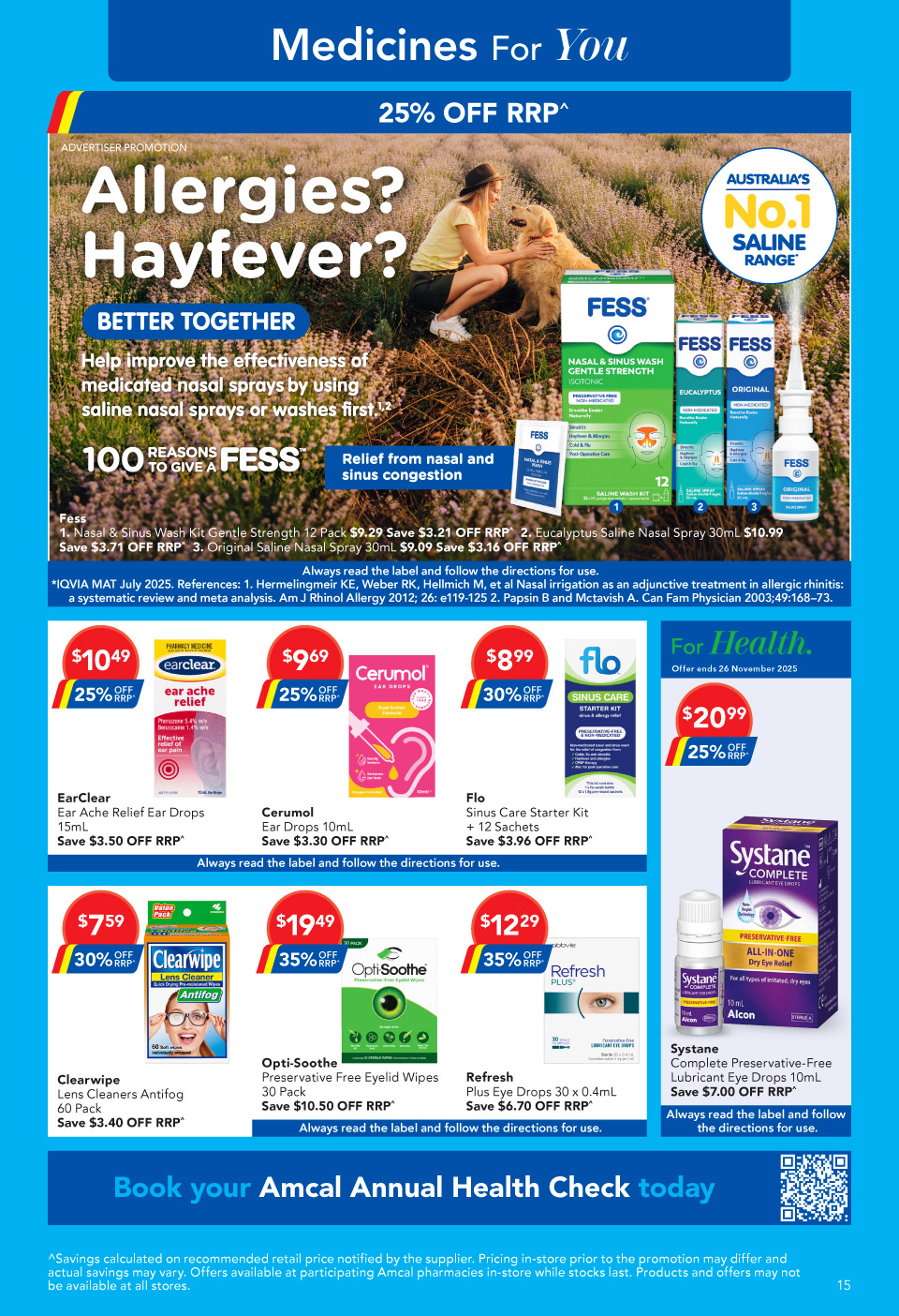 Amcal Catalogue October 29 - November 19, 2025 For You. For Life ...