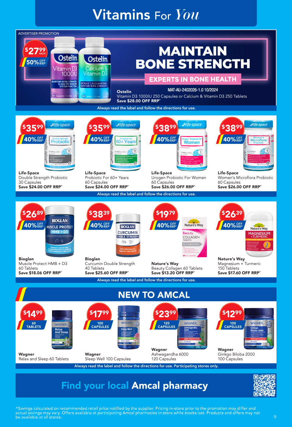 Amcal Catalogue October 29 - November 19, 2025 For You. For Life ...