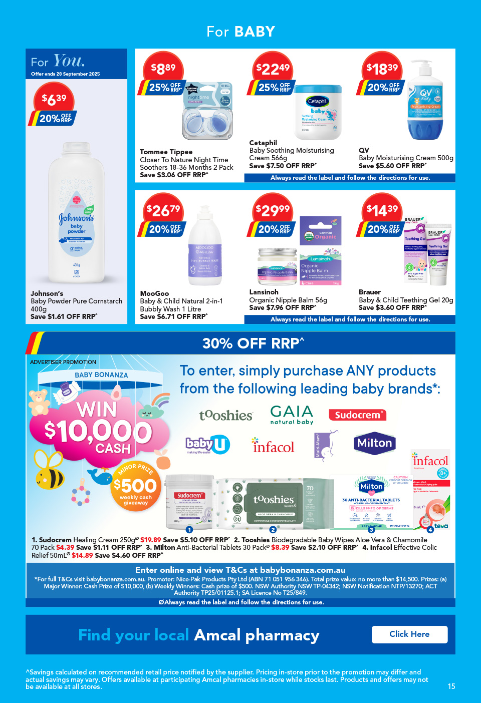Amcal Catalogue September 3 - 17, 2025 Spring Health | Catalogue AU