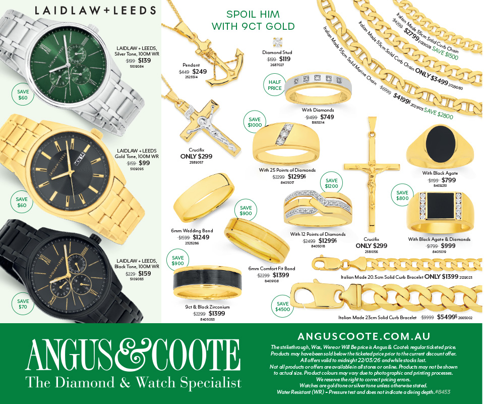Angus and Coote Catalogue